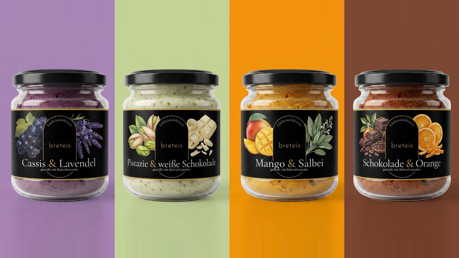Breteis — Ice cream packaging concept