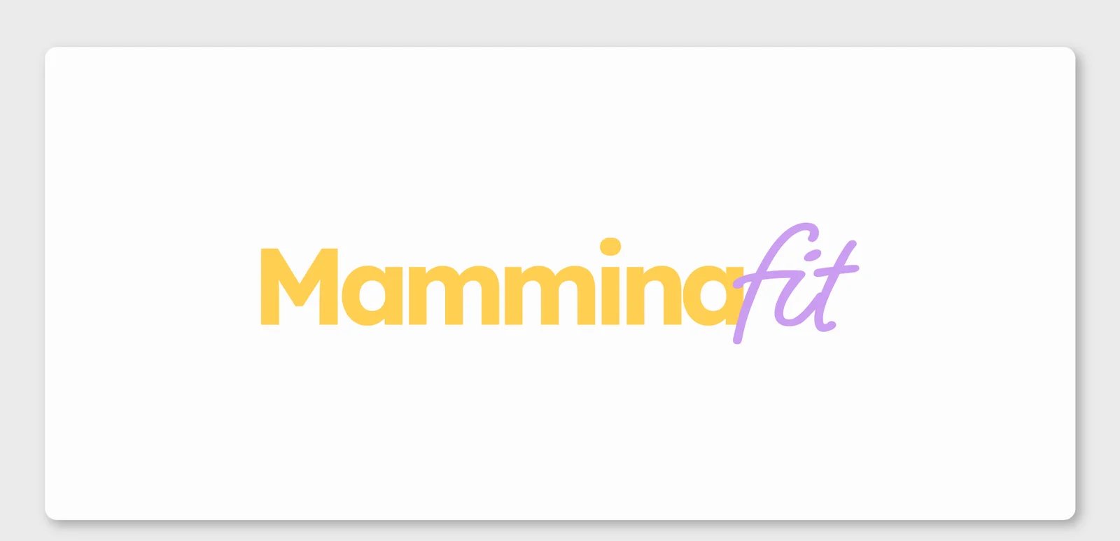Mamminafit brand identity